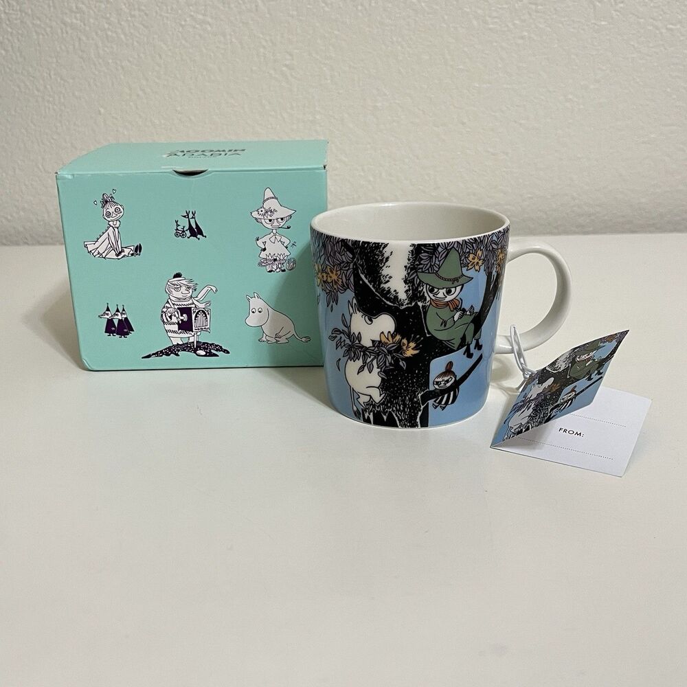 Moomin Arabia Classic Mug 0.3L Friends Forever 80th Anniversary 2025 w/ Box